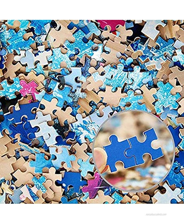 Jigsaw Puzzles Highland Landscape Decompression Educational Intellectual Parent-Child Game 500 1000 1500 2000 3000 4000 5000 6000 Pieces 0109 Color : Partition Size : 1000 Pieces