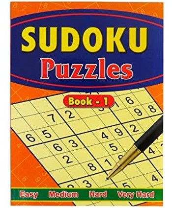 Large Sudoku Challenge Books Book 1 and 2 Each 152 Pages
