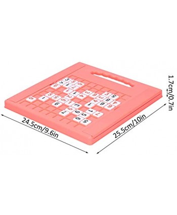 Sudoku Game Board Sudoku Puzzle Board Parent‑Child Plastic Sudoku Board Kids Students Interactive Desktop Game Toy