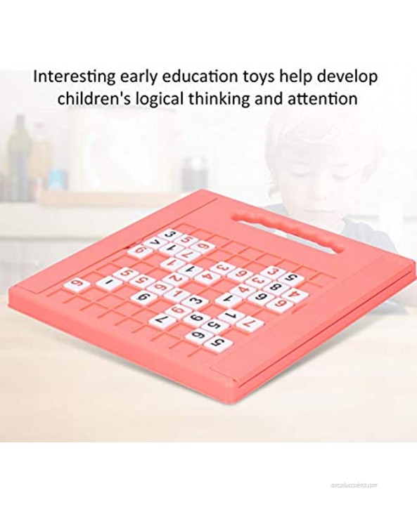 Sudoku Game Board Sudoku Puzzle Board Parent‑Child Plastic Sudoku Board Kids Students Interactive Desktop Game Toy