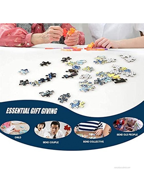 Winter Snow Scene Jigsaw Puzzles Adult Children Puzzle Intellective Educational Toy 500 1000 1500 2000 3000 4000 5000 6000 Pieces 0109 Color : Partition Size : 3000 Pieces
