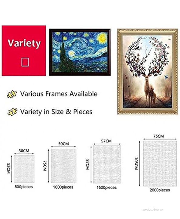 Wooden Adult Jigsaw Puzzle Color Abstract Painting Puzzle for Children Educational Games Toy Gift 500 1000 1500 2000 Pieces 0120 Color : No partition Size : 2000 Pieces