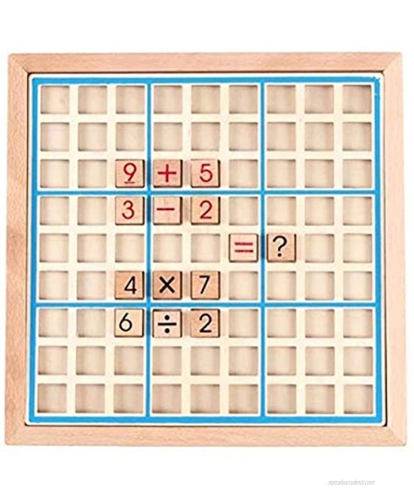 Wooden Sudoku Puzzle Children Educational Toys Adult Desktop Intelligence Games