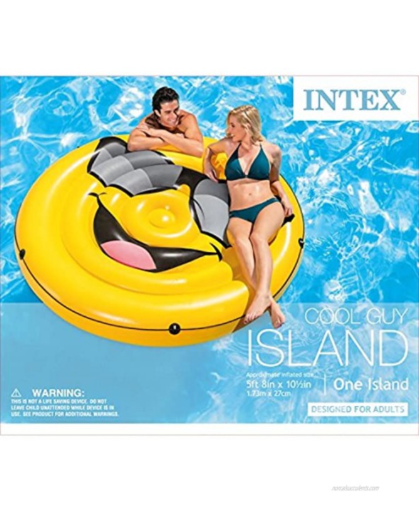 Intex Cool Guy Inflatable Island 68in X 10.5in