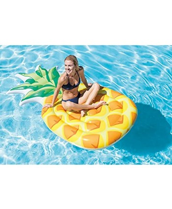 Intex Pineapple Inflatable Mat 85" X 49"