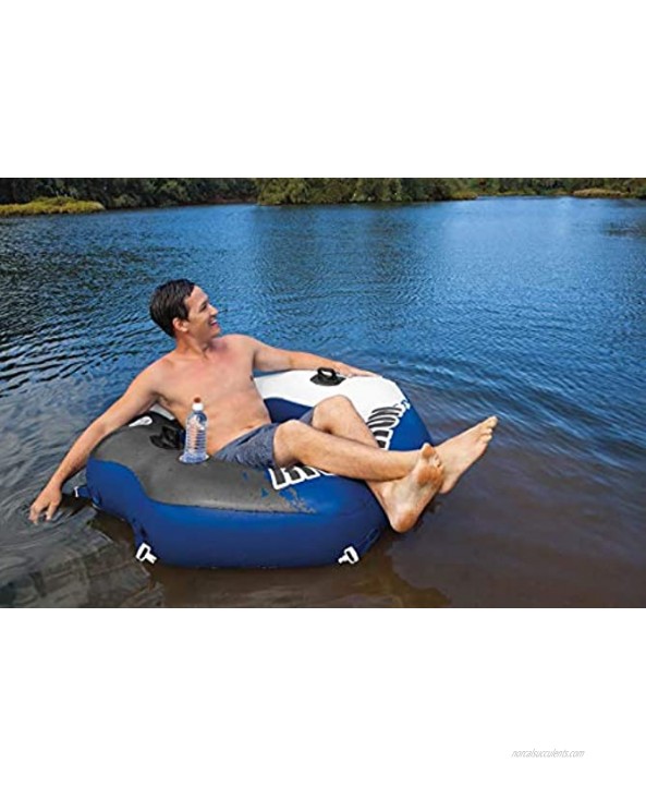 Intex River Run Connect Lounge Inflatable Floating Water Tube 58854EP 2 Pack