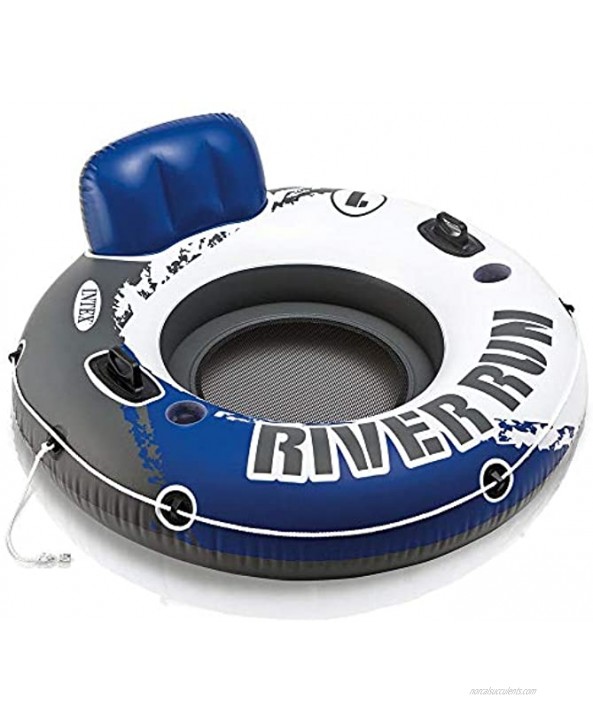 Intex River Run I Sport Lounge Inflatable Water Float 53 Diameter