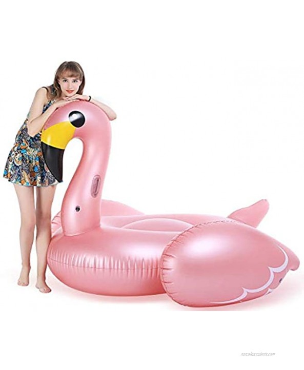 Jasonwell Giant Inflatable Flamingo Pool Float with Fast Valves Summer Beach Swimming Pool Party Lounge Raft Decorations Toys for Adults Kids XXXX-Large