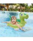 KATAKA Inflatable Dinosaur Pool Float For Kids Water Fun Floaties Swimming Pool Ring Float Has Unique “Squeeze To Squeak Tail” Lounge Pool Raft For Fun Summer Party Decoration Girls Boys Kids Pool Toy
