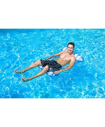 Poolmaster Swimming Pool Water Hammock Lounge Blue