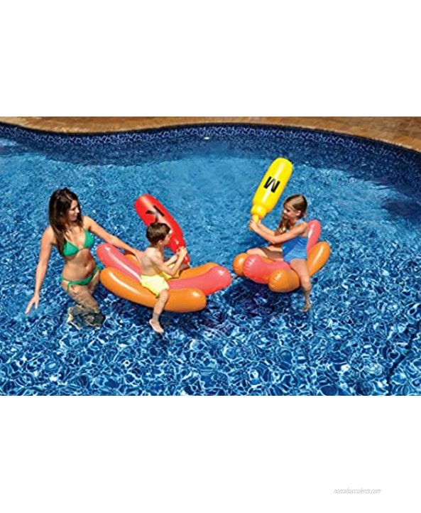 Swimline Hotdog Battle Pool Float