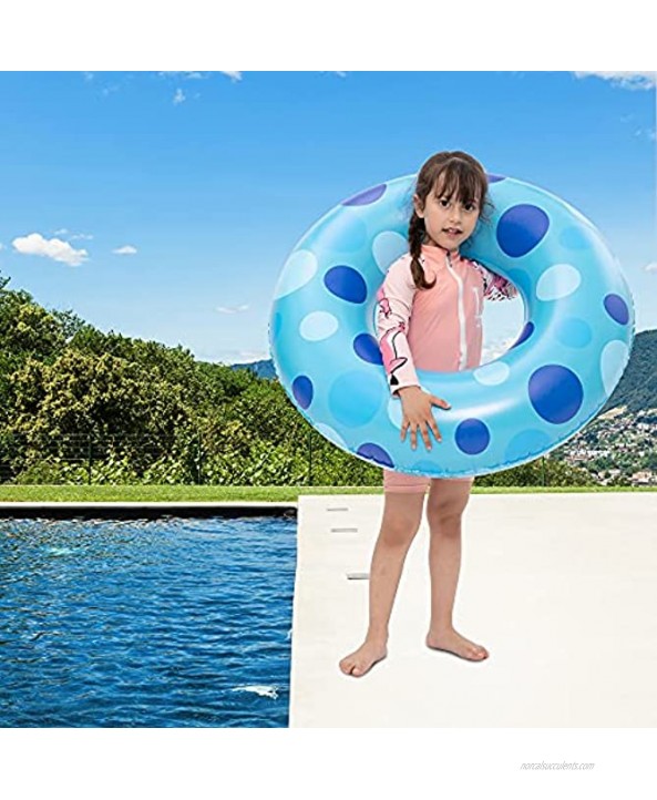 JOYIN 3 Packs 32'' Inflatable Pool Rings for Kids Adults Pool Tubes Pool Floats Toys Summer Fun,Beach Water Float Party Outdoor Party Supplies