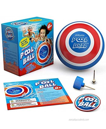 The Ultimate Pool Ball You Fill This Ball with Water to Play Underwater Games Dribble Off The Bottom & Pass Under Water for Endless Fun Best Pool Toys for Kids Ages 8-12 & Gifts for Boys & Girls
