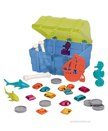 Battat – Pirate Diving Set – Water Toys & Pool Toys Diving Game In A Treasure Toy Box for Kids Age 8+ 28 Pcs