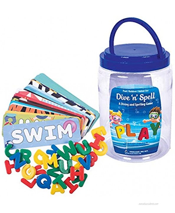GAME 44024-BB Dive'n'Spell Kids Pool Toy Multi