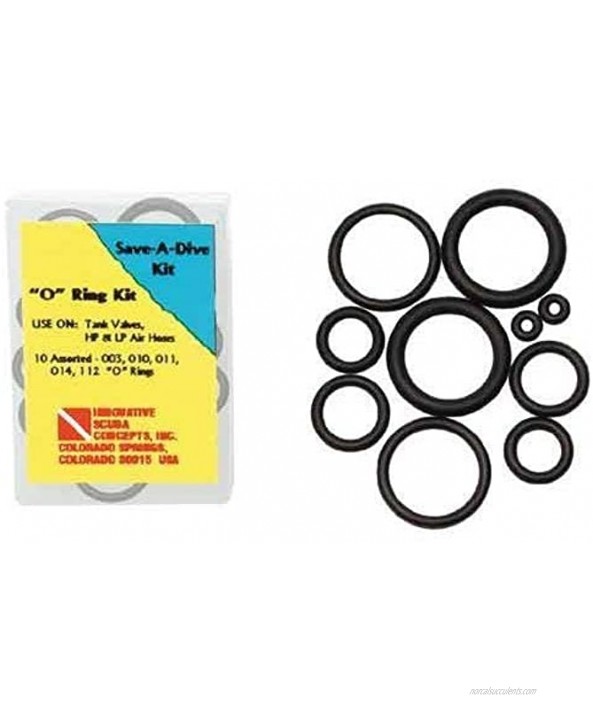 Innovative Scuba Concepts Save a Dive O Ring Kit 1 Pieces RB828