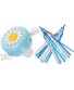 Apofly 1Pair Kids Bike Bell Bicycle Streamers Kids Bike Streamers for Children's Tassel Ribbons Children Scooter Handlebar Decorations Accessaries