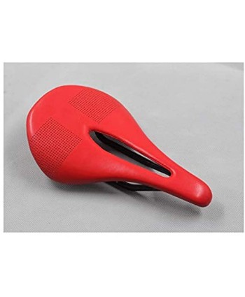 CHXW with Light Box Road Bicycle Saddle Carbon Saddle Bicycle seat Saddle Color : Black