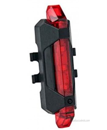 grocery store Heyingying525135 Bicycle Light Waterproof Rear Tail Rechargeable Safety Warning Light Energy Saving Carry  Color : Red