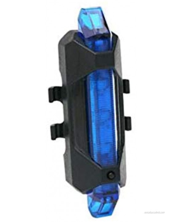 grocery store Heyingying525135 Bicycle Light Waterproof Rear Tail Rechargeable Safety Warning Light Energy Saving Carry Color : Blue