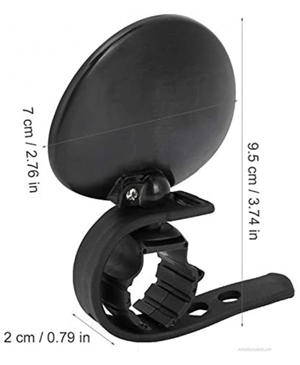 minifinker Bike Mirrors Multiple Adjustment Holes Back View Mirror for Mountain Road Bikes,for Bicycle