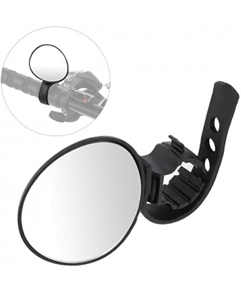 WESE Bicycle Handlebar Rearview Mirror 3.74X2.76X0.79inch Bike Mirrors Sturdy and Durable Shatterproof Treatment Easy and Quick Installation for Ride Bike