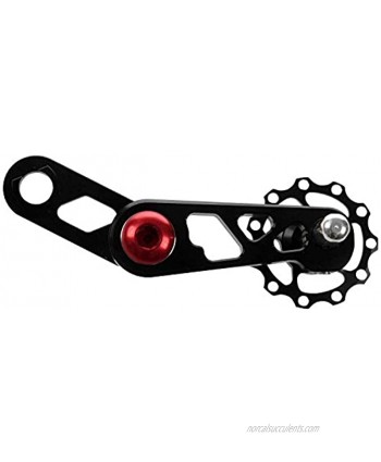 XUXUWA Bicycle Accessories Folding Bicycle Aluminum Alloy Rear Derailleur Chain Tensioner with Guide Wheel
