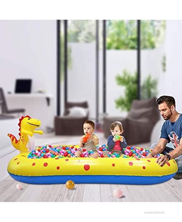 Kakashi Inflatable Splash Pad Large 68’’ 3 in 1 Sprinkler for Kids Toddler Kiddie Pool Wading Swimming Outdoor Water Toys