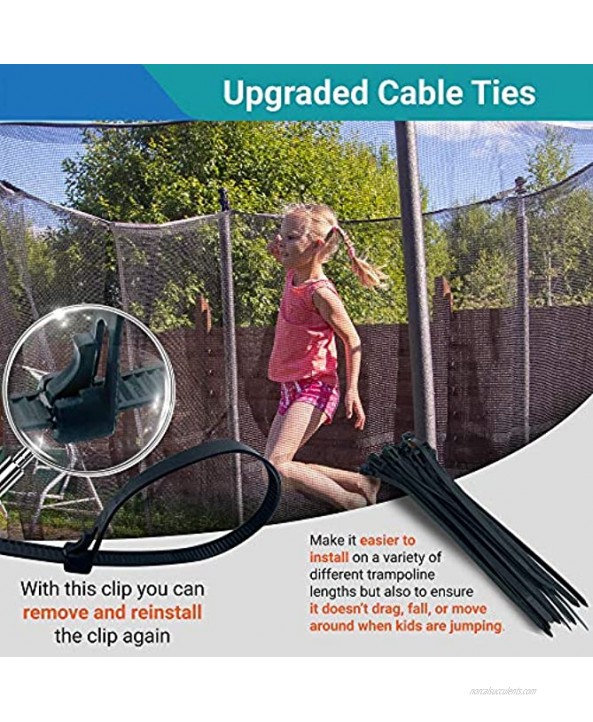 OSafe Trampoline Sprinkler System for Kids with Adjustable Water Pressure Fits 8ft 10ft 12ft 15ft and 16ft Jump Pads Soft Flexible 39.3ft Hose Mounted or Backyard Garden Use 50 Water Balloons