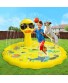 ROYPOUTA Splash Pads for Toddlers Water Sprinkler for Kids Outdoor Play Outside Water Toys Gifts for Yard-Yellow Duck