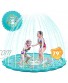 Sprinkler for Kids  79 '' Inflatable Splash Pad Outdoor Toy Water Pool for Summer Fun Game Learning Party for Girls ,Boys Toddlers Teens Adults and Pets Activities