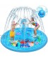 VATOS Sprinkler Splash Pad for Kids Toddlers 67" Kiddie Pool UFO Outdoor Inflatable Water Play Mat Toys for 1-12 Year Old Girls Boys | Rotating Water Spray Column Fun Garden Summer Toys