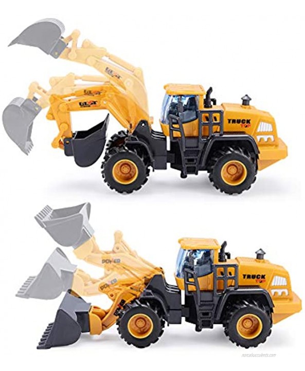 BEESTECH Construction Toys for 3 Year Old Boys 2 Pack with Excavator Toy Bulldozer Toys for Kids Sand Toys Beach Toys Truck Toys Sand Box Toys for 3,4,5,6 Year Old Boys Girls,Kids
