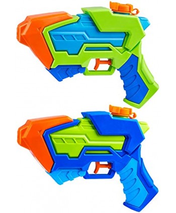 2 Pack Aqua Phaser Water Pistols Squirt Guns Super Water Soakers Water Guns for Kids Summer Swimming Pool Beach Sand Outdoor Water Activity Fighting Play Toys