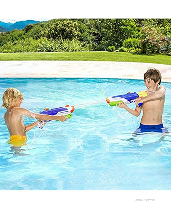 2021NEW Water Gun for Kids 1000CC Squirt Gun for Kids 2 Pack Water Guns for Kids Water Blasters Squirt Guns for Kids Water Squirt Guns for Adults Watergun for Swimming Pool Beach Sand Play Gifts