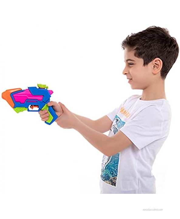 8 Pack Aqua Phaser Assorted Water Pistols Water Guns in 8 Colors Water Blaster Water Soaker Squirt Guns for Kids Summer Swimming Pool Beach Sand Outdoor Water Activity Fighting Play Toy