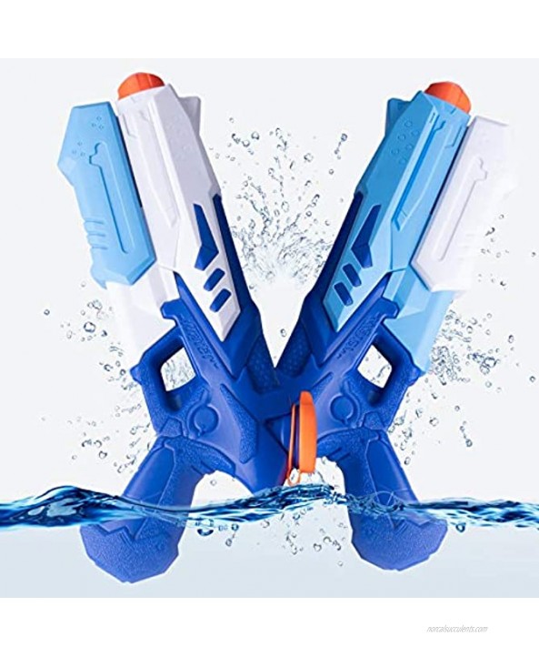 Ainek Water Gun for Kids 2 Pack 300CC Super Soaker Water Gun for Summer Swimming Pool Beach Sand Gift Toy Water Soaker Blaster Guns for Boys Girls Age 4 5 6 7 8 Years Old
