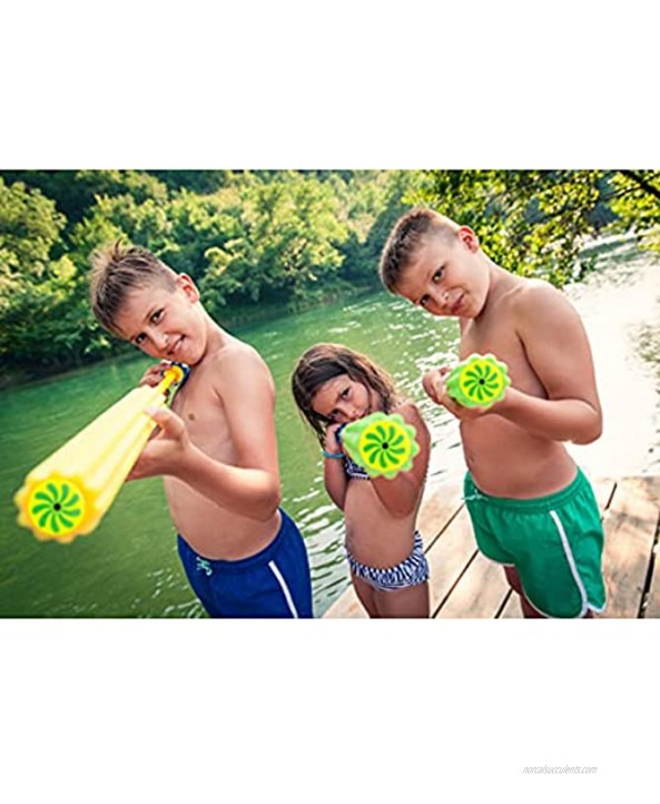 Anditoy 4 Pack Water Guns Super Squirt Guns Water Soaker Blaster Toys for Kids Boys Girls Summer Beach Pool Outdoor Play