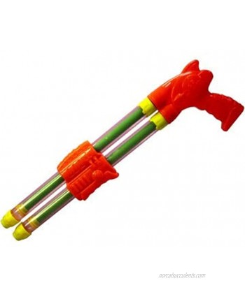 Double Shoot Water Shooter Blaster. Summer Fun Outdoor Swimming Pool Games Toys for Boys Girls Adults Color May Vary