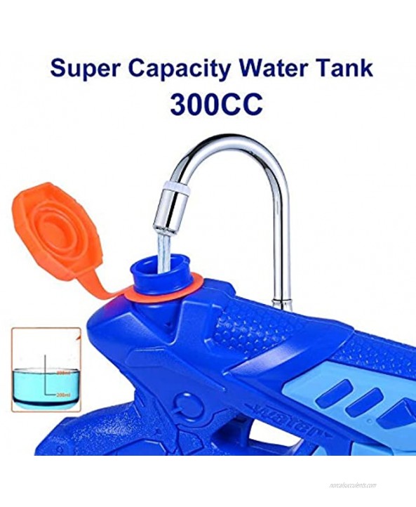 HITOP Water Guns for Kids Squirt Water Blaster Guns Toy Summer Swimming Pool Beach Sand Outdoor Water Fighting Play Toys Gifts for Boys Girls Children 2 Pack