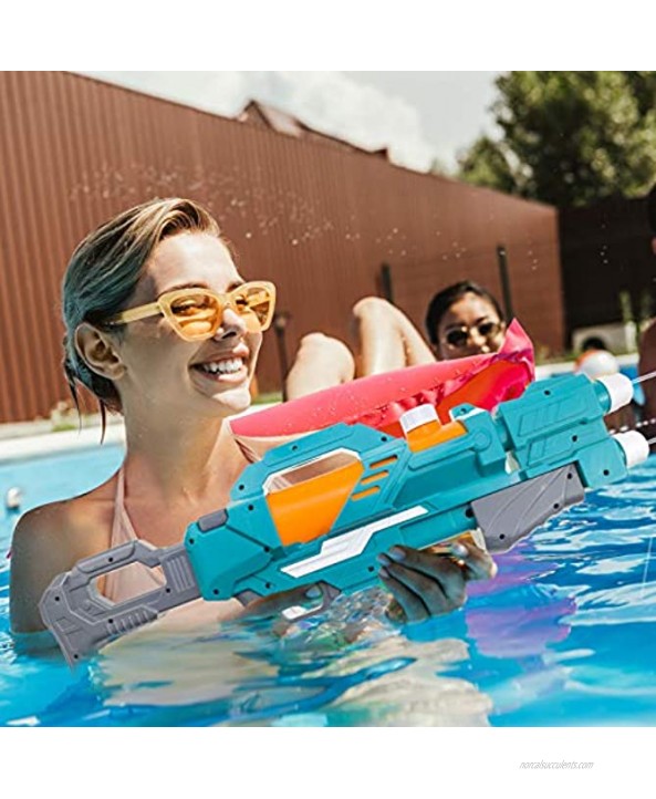 KMV Water Gun for Kids & Adults 22.8 Long Super Strong Squirt Gun Water Soaker Blaster 600CC Water Toys for Summer Swimming Pool Beach Outdoor Water Battle