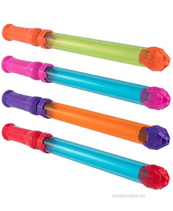 SwimWays Hydro Force Spark Light-Up Squirter 4Pk Assorted
