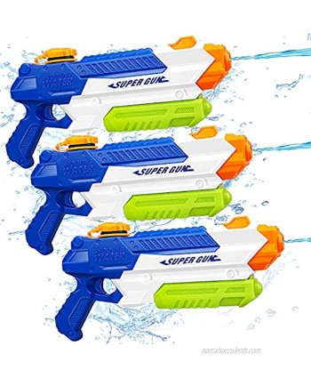 Toy Life 3 Pack Water Guns for Kids or Adults Super Blaster Soaker Water Gun -Squirt Gun Kids Outdoor Toys and Games for Boys Girls Pool Water Guns Summer Toy for Toddlers Kids Adults