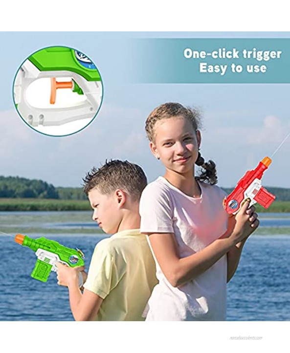 Water Guns Toys for Kids 4 Packs Water Blasters with 150ml Capacity Water Squirt Guns for Cat Training Outdoor Pool Toys for Kids Age 3 4 5 6 7 8 Years Old