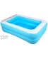 amocane Family Inflatable Swimming Pool Included Pump 79x59x20in Suitable for Babies Children Adults Large Inflatable Lounge Backyard Garden Simple Swimming Pool for 1-3 Kids