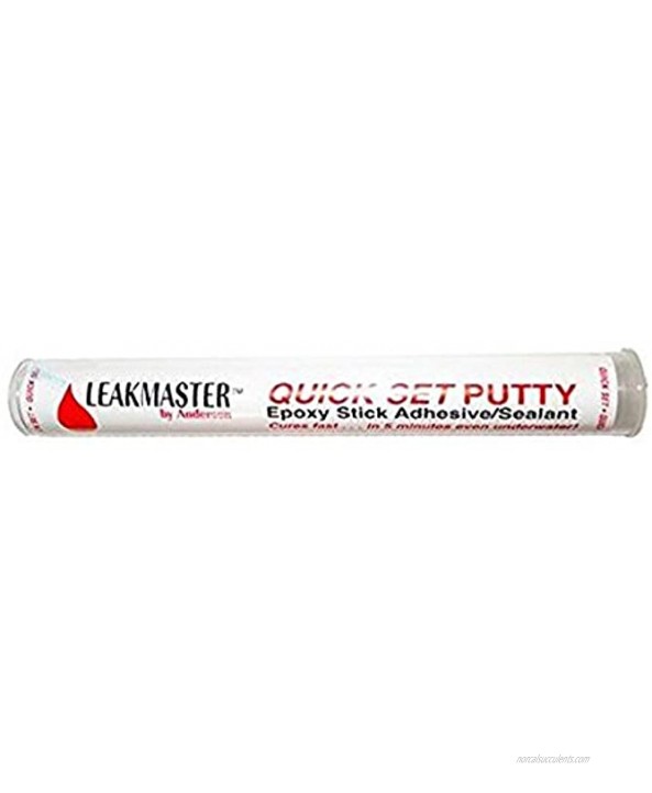 ANDERSON LEAKMASTER Quick Set Pool EPOXY Putty Fast Set Pool Putty