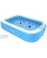 Googo Inflatable Pool 118"x72"x20" Family Full-Size Swimming Pool for Kids Toddlers Adults Inflatable Blow Up Kiddie Pool for Ages 3+ Outdoor Garden Backyard Summer Water Party