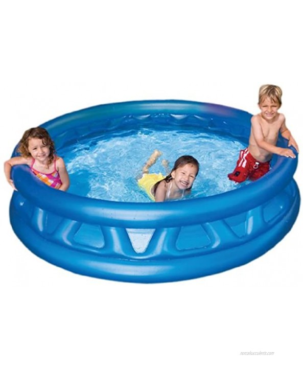 Intex 58431EP 74x18-Inch Inflated Soft Side Pool Blue 8