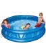 Intex 58431EP 74x18-Inch Inflated Soft Side Pool Blue 8"