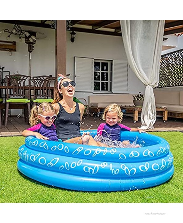 Jambo Kiddie Pool- Inflatable Swimming Pool for Kids Toddlers and Baby | Doubles as a Ball Pit & Dog Pool | Great Splash Pool Backyard Water Toys